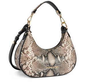 Sac porté épaule Lancaster imprimé python S Exo Aria 524-109 MU/PY couleur multi python, vue de profil
