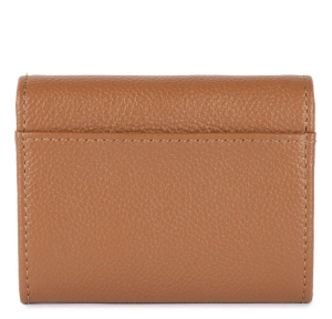 Porte-cartes Lancaster rabat/pression Foulonné PM 170-33 CAMEL couleur Camel, vue de dos