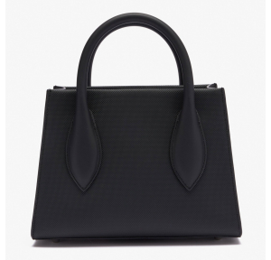 Sac porté main Lacoste Daily City NF4761DZ 000, couleur noir, vue de dos