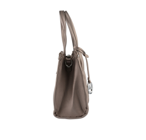 Sac porté main Mia & Joy Lindsay MJ2067BRO, couleur bronze, vue de profil