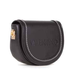 Sac porté bandoulière à rabat Valentino Bags TONGA RE VBS8AJ09 001, couleur noir, vue de coté