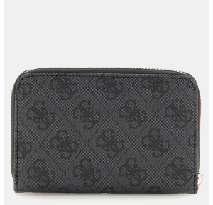 Mini portefeuille Guess Imprimé logo 4G Laurel SWSG850014 CLO couleur noir, vue de dos