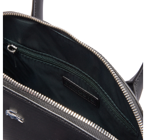 Sac bugatti référence NF4762DZ Lacoste couleur noir vue de l'intérieur