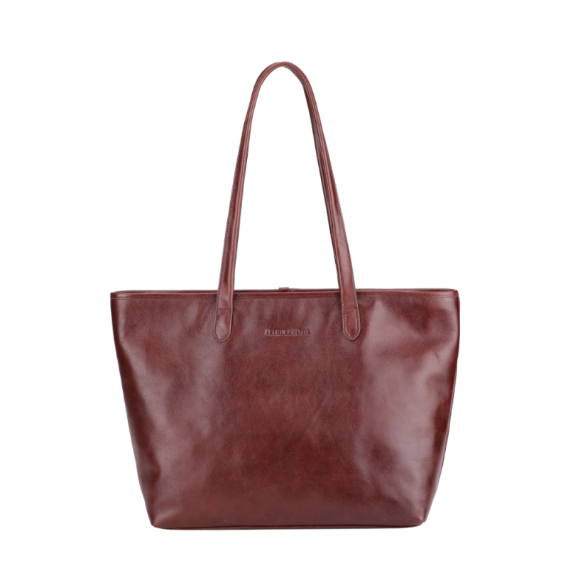 Sac Bandoulière Femme Arthur & Aston – Cuir Marron – Style élégant – Occasion