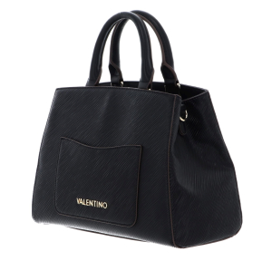 Sac shopping Valentino Bags porté main - travers Posillipo VBS8FU04 001 couleur noir, vue de côté