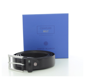 Ceinture Serge blanco avec boucle finition mat MT12229A 998
