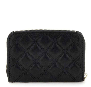 Portefeuille Guess effet matelassé Giully SWQG8748140 BLA  couleur noir, vue de dos