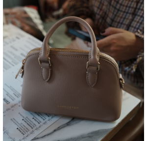 Sac demi-lune zippé M Lancaster Sierra Jia 538-002-BEIGE Mis en scène