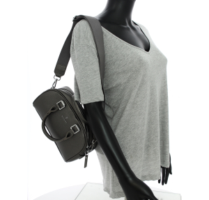 Sac porté main Mia & Joy  Oprah MJ1728BRO, couleur bronze, porté mannequin