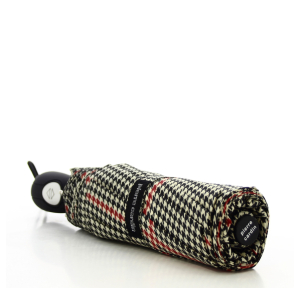 Parapluie mini Pierre Cardin à ouverture automatique 82941, couleur beige, vue de profil