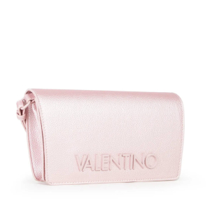 Sac porté épaule Valentino Bags effet grainé Arenil VBS8H413 V98  couleur rose; vue de profil