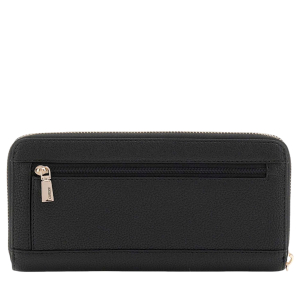 Grand portefeuille Guess L Laurel SWBG8500146 BLA, couleur noir, vue de dos