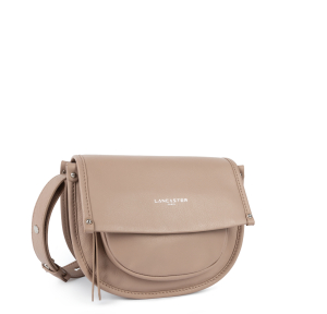 Sac besace Lancaster à rabat aimanté S Soft Selma 576-001-GALET côté