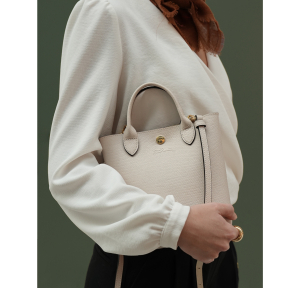 Sac porté main Longchamp XS Epure 10269HYZ555 Papier (écru) porté à la main