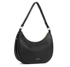 Grand sac Lancaster L porté épaule Milano Aria 480-072-NOIR vue de profil
