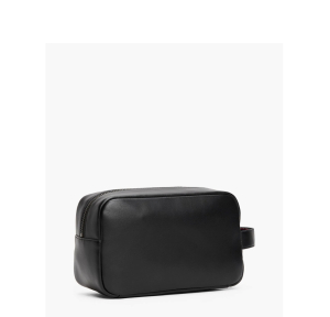 Trousse de toilette Tommy Hilfiger effet grainé AM0AM13249BDS couleur noir, vue de dos