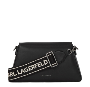 Sac à bandoulière Karl Lagerfeld Ikon K A2W30198 1AV  couleur nickel noir, vue de dos