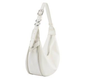 Sac porté épaule Francinel Priscilla 292416BLC couleur Blanc vue de profil