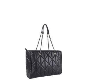 Sac porté épaule Mac Douglas en synthétique matelassé Clint DAPHNECLMA01M (noir), vue de dos