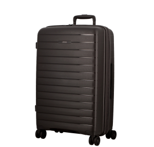 Valise 4 roues Jump Striper extensible STR24EBEN, couleur Ebène, vue de face