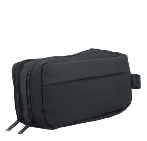 Trousse de toilette Jump 2 compartiments Dunaa DU09 couleur marine, vue de profil