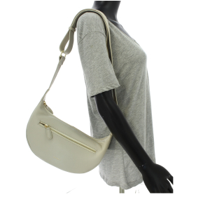 Sac porté épaule Gianni Conti 4343891CRE couleur crème mannequin porté épaule