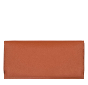 Portefeuille Lisse Longchamp Le Roseau 30050HGC M11 couleur Ecorce, vue de dos