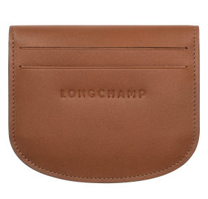 Porte-cartes Longchamp Épure 30047HFY 504, couleur cognac, vue de dos