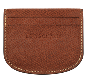 Porte-cartes Longchamp Épure 30047HYZ 035, couleur brun, vue de dos