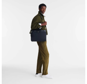 Porte-documents Longchamp Le Pliage Energy 10321HSR001 Noir, porté