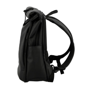 Sac à dos Rolltop Jump Obsidian EV08 NR, couleur Noir, vue de profil