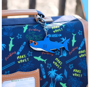 Cartable Tann's 38 cm Sevan 38251 couleur multicolore, vue de près pendentif