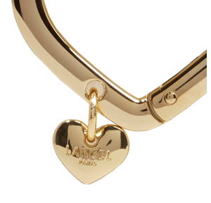 Bijou de sac coeur Lancel Enveloppe de Lancel A13873 V8, couleur  : Gold, vue de près