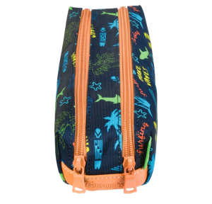 Trousse double Tann's Sevan 12251couleur multicolore, vue de profil