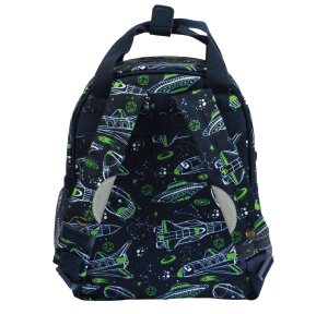 Sac à dos Tann's Xs Ilyes 61142  couleur bleu, vue de dos