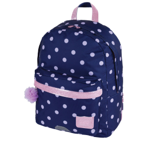 Sac à dos Tann's M Romy 62325 couleur bleu, vue de profil