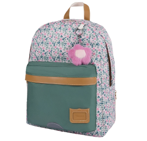 Sac à dos M Tann's Iris motif léopard multicolore 62267 côté