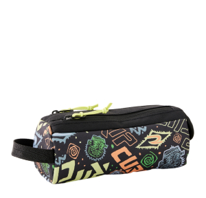 Trousse Rip curl double compartiments 15HMUT couleur multicolore, vue de profil