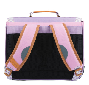 Cartable Tann's  35 cm Manon 35161 couleur Rose/violet, vue de dos