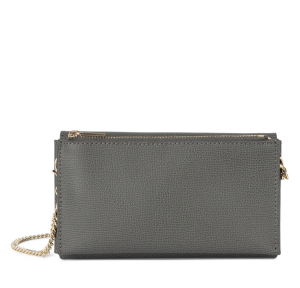 Pochette Lancaster à rabat avec pression Sierra PM 138-015-GRIS, vue de dos