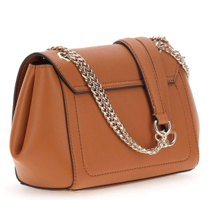 Sac bandoulière Guess Talent HWNG9669210 CAR, couleur Caramel, vue de profil