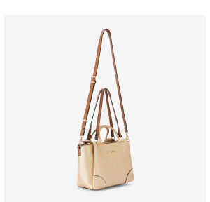 Petit sac cabas Lollipops M Ronnie S300347 couleur doré, vue de profil