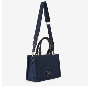 Sac porté main Lollipops M Rod S300070 couleur bleu marine, vue de profil