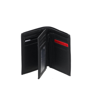 Portefeuille Arthur&Aston M en cuir Thomas 2509-127-A couleur Noir, ouvert