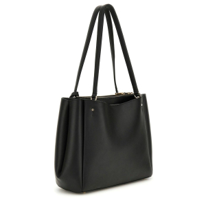 Sac à main Guess avec breloque Talent HWNG9669230 BLA, couleur Noir, vue de profil