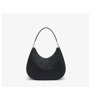 Sac porté épaule Lacoste Daily City NF5125DZ 000 couleur noir, vue de dos