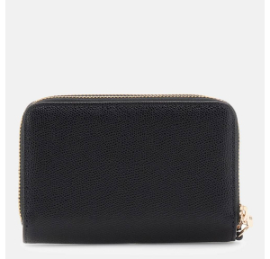 Portefeuille Guess effet grainé Amorette SWBG7898164 BLA couleur Noir, vue de dos