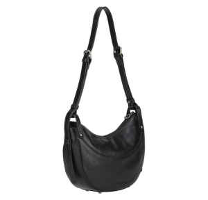 Sac porté épaule Arthur & Aston Edith A123-58-NOIR,vue de profil