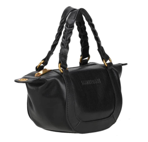 Sac à main S Arthur & Aston en cuir Julietta A190-01-NOIR, vue de profil