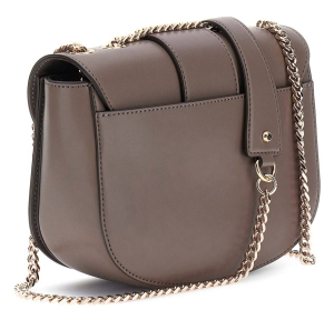 Sac bandoulière Guess Jane Covertible Xbody Flap HWVG9891210 DRT, couleur Taupe foncé, vue de profil
